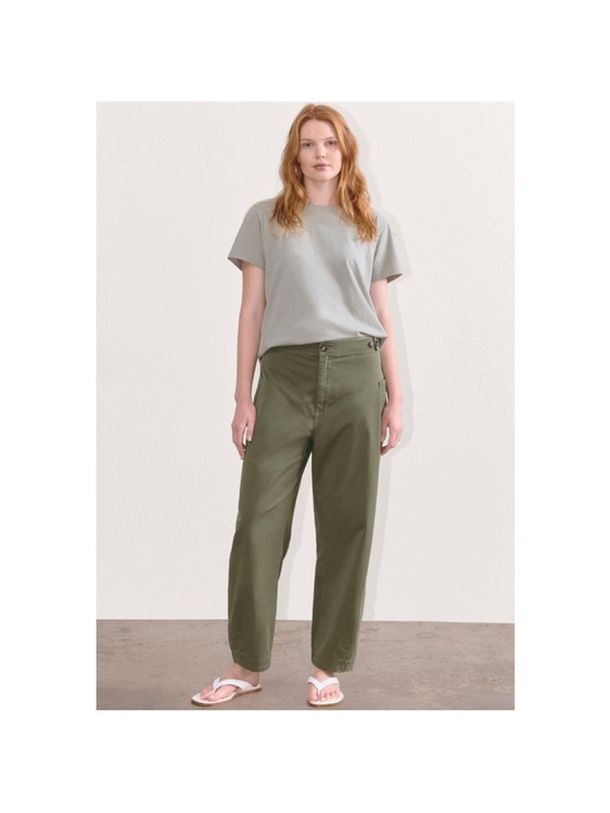 Everlane Pants - Everlane The Fatigue Barrel Pant in Kalamata Olive Green 14